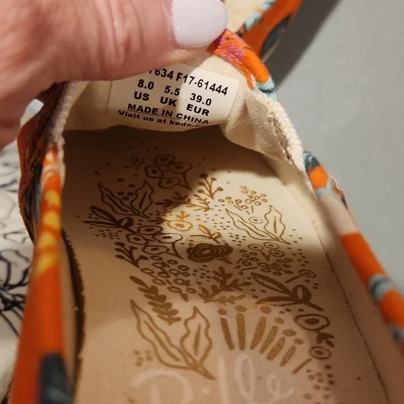 Keds Rifle Paper Co. Sz 8 - Picture 8 of 8